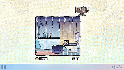 画像ギャラリー No.008のサムネイル画像 / デスクトップでふわふわの生き物を育てる放置系シム「すみっこのエッゴ」，プレイテスト版を配信中