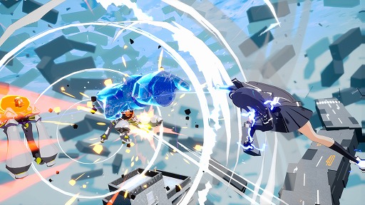 画像ギャラリー No.008のサムネイル画像 / 女子高生ヒーローが怪獣と戦うスタイリッシュアクションゲーム「マイトレイア」，第2回プレイテストをSteamで開始