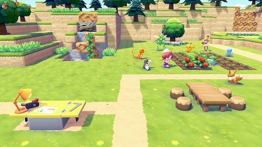 画像ギャラリー No.003のサムネイル画像 / ニンゲンに変身したメタモンとなり，ポケモンたちとのほのぼの暮らしを楽しめる「ぽこ あ ポケモン」発表。Switch2向けに2026年春発売