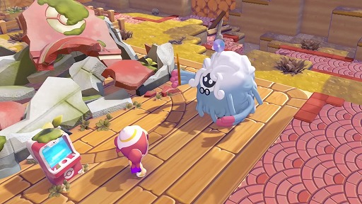画像ギャラリー No.001のサムネイル画像 / ニンゲン姿のメタモンが，廃れてしまった街を再建する。スローライフサンドボックス「ぽこ あ ポケモン」，約10分間のゲーム紹介動画を公開