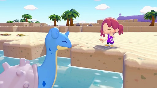 画像ギャラリー No.005のサムネイル画像 / ニンゲン姿のメタモンが，廃れてしまった街を再建する。スローライフサンドボックス「ぽこ あ ポケモン」，約10分間のゲーム紹介動画を公開