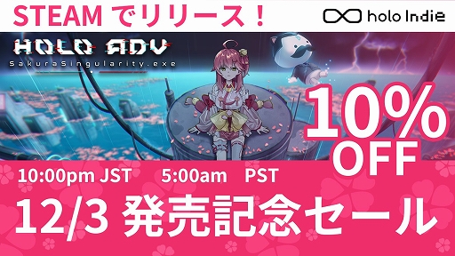 画像ギャラリー No.005のサムネイル画像 / さくらみこさん主役の3D謎解きADV「Holo ADV: SakuraSingularity.exe」，Steamでリリース。体験版も配信中