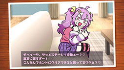 画像ギャラリー No.003のサムネイル画像 / ナマイキ少女に煽られながら高難度ステージに挑む「ざこのあひる」，11月21日にSteamで配信