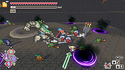 画像ギャラリー No.003のサムネイル画像 / Switch版「鍛冶屋とダンジョン: 求ム！魔王を倒す武器」，10月2日配信。最強の武器を作るため，鍜治屋がダンジョン探索に挑むハクスラRPG