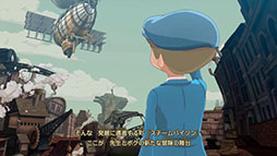 画像ギャラリー No.002のサムネイル画像 / 「レイトン教授と蒸気の新世界」，レイトン教授とルークの掛け合いを楽しめる最新PVが公開に。発売時期は2026年内を予定