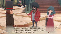 画像ギャラリー No.004のサムネイル画像 / 「レイトン教授と蒸気の新世界」，レイトン教授とルークの掛け合いを楽しめる最新PVが公開に。発売時期は2026年内を予定