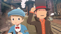 画像ギャラリー No.007のサムネイル画像 / 「レイトン教授と蒸気の新世界」，レイトン教授とルークの掛け合いを楽しめる最新PVが公開に。発売時期は2026年内を予定
