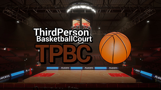 画像ギャラリー No.002のサムネイル画像 / バスケゲームとFPS/TPSが融合した「Third Person Basketball Court」，10月24日にSteamでリリース