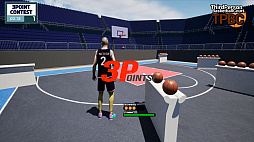 画像ギャラリー No.006のサムネイル画像 / バスケゲームとFPS/TPSが融合した「Third Person Basketball Court」，10月24日にSteamでリリース