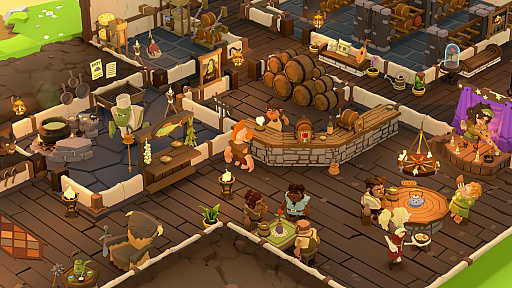 画像ギャラリー No.006のサムネイル画像 / ハプニング続出のファンタジー酒場を経営する「Tavern Keeper」（ほぼ日 インディーPick Up！）