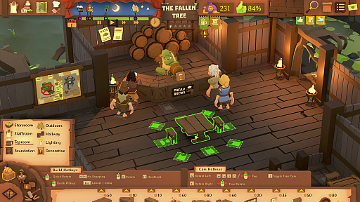 画像ギャラリー No.008のサムネイル画像 / ハプニング続出のファンタジー酒場を経営する「Tavern Keeper」（ほぼ日 インディーPick Up！）