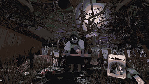 画像ギャラリー No.003のサムネイル画像 / 幽霊とカードで会話して真相に迫る「CARIMARA: Beneath the forlorn limbs」（ほぼ日 インディーPick Up！）