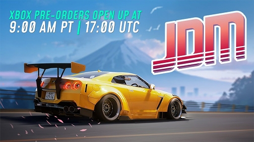 画像ギャラリー No.001のサムネイル画像 / 「JDM: Japanese Drift Master」，Xbox Series X|S版の予約受付を11月15日2：00より実施。予約特典は限定車「Akina Phantom」