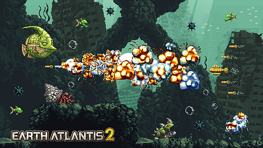 画像ギャラリー No.002のサムネイル画像 / 「日本のゲーマーの声に応えたかった」 Pixel Perfex CEOが語る，「Earth Atlantis 2」を“レトロSTG”にした理由