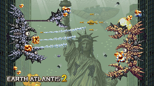 画像ギャラリー No.004のサムネイル画像 / 「日本のゲーマーの声に応えたかった」 Pixel Perfex CEOが語る，「Earth Atlantis 2」を“レトロSTG”にした理由