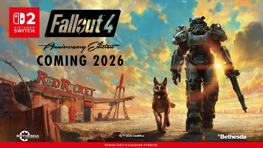 画像ギャラリー No.001のサムネイル画像 / 「Fallout Day 2025」まとめ。10周年記念の「Fallout 4: Anniversary Edition」，11月10日発売。Nintendo Swtich 2版は，2026年登場予定