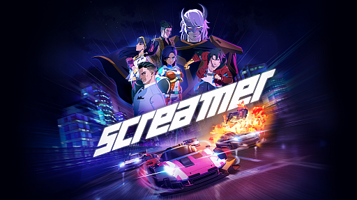 画像ギャラリー No.001のサムネイル画像 / Milestoneの名作レースゲームをリメイクした「Screamer」は，独特なドリフト操作がクセになる。ポリゴン・ピクチュアズによるカットシーンにも注目