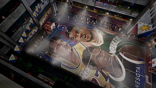 画像ギャラリー No.003のサムネイル画像 / 現役NBAスター選手による3on3のストリートバスケ。新作「NBA THE RUN」発表,トレイラー公開
