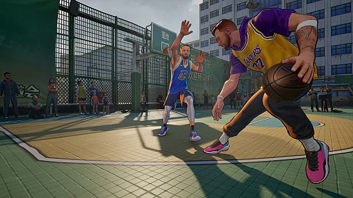 画像ギャラリー No.004のサムネイル画像 / 現役NBAスター選手による3on3のストリートバスケ。新作「NBA THE RUN」発表,トレイラー公開