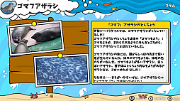 画像ギャラリー No.007のサムネイル画像 / 「いつでも伊勢シーパラダイス　距離感ゼロの水族館図鑑」，本日発売。生き物たちや水族館について学べるゲーム