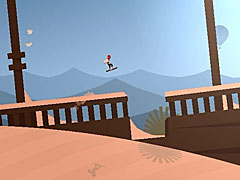 サンドボードで滑る果てしなき砂漠の冒険。趣のあるグラフィックスも魅力的な「Alto\'s Odyssey ― Remastered」（今日から始めろApple Arcade #51）