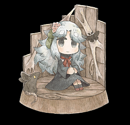 画像ギャラリー No.002のサムネイル画像 / トラウマに満ちた絵本の世界を喰らって，怪物になった少女たちを救うADV「シニガミ姫と異書館ノ怪物」，2026年4月30日に発売