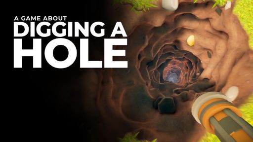 画像ギャラリー No.001のサムネイル画像 / 自宅の庭に穴を掘っていくSLG「A Game About Digging A Hole」，PS5 / Xbox Series X|S / Switch版を12月9日に配信