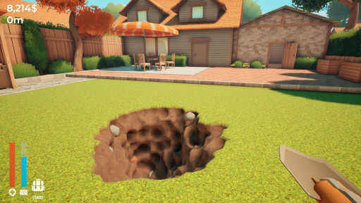 画像ギャラリー No.003のサムネイル画像 / ひたすら穴を掘るゲーム「A Game About Digging A Hole」，PS5 / Xbox Series X|S / Switch版をリリース。シンプルなゲームプレイが魅力