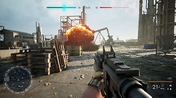 画像ギャラリー No.002のサムネイル画像 / 核燃料施設で戦車と歩兵による戦闘を体験できるFPS「バレット ストライク」，Switch向けに配信開始。心拍モニターによるリアルな演出が魅力