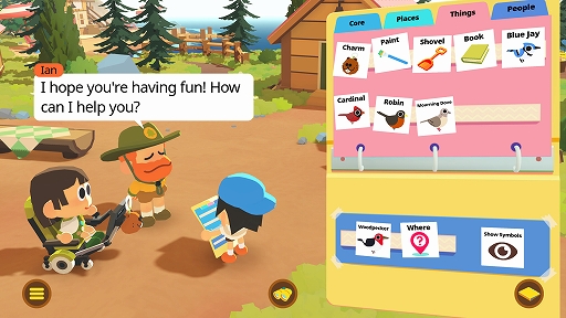 画像ギャラリー No.002のサムネイル画像 / Capybara Gamesの新作「Find Your Words」，無料でリリース。言葉を使わずにコミュニケーションを取り，仲間との絆を深めていくアドベンチャーゲーム