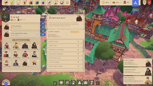 画像ギャラリー No.006のサムネイル画像 / 都市建設シム「City Tales - Medieval Era」，配信開始。住民たちのニーズにあわせて地区を作りながら村を大きな町へと成長させていこう