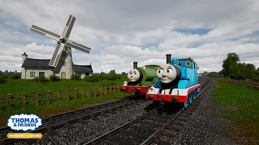 画像ギャラリー No.002のサムネイル画像 / トーマスたちと共に作り込まれたソドー島を冒険する鉄道アドベンチャー「きかんしゃトーマス：ソドー島のふしぎな冒険」は3月17日発売へ