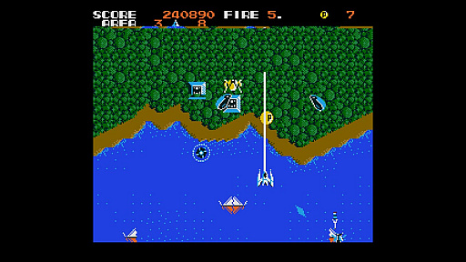 画像ギャラリー No.005のサムネイル画像 / 「EGGコンソール ザナックEX MSX2」,Steam版を3月18日に発売。1987年にコンパイルから発売された縦スクロールシューティングを復刻