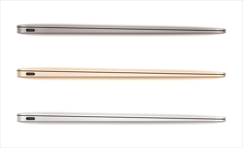 画像ギャラリー No.003のサムネイル画像 / Apple，12インチの新型MacBookを4月10日より販売。13インチMacBook ProとMacBook Airのリニューアルも