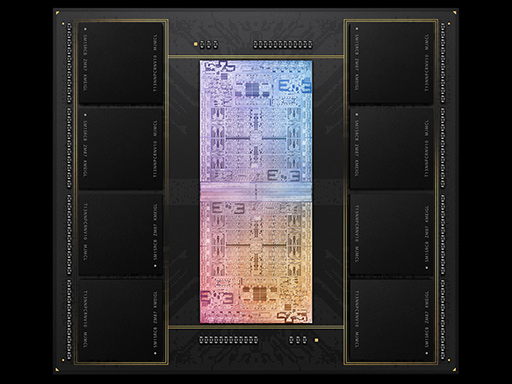 画像ギャラリー No.002のサムネイル画像 / Apple，新型SoC「M1 Ultra」を発表。M1 Maxを2基結合したトランジスタ数1140億個のモンスターチップ