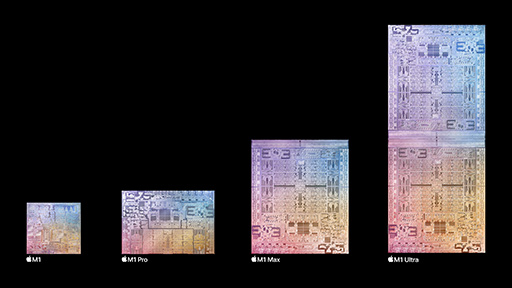 画像ギャラリー No.003のサムネイル画像 / Apple，新型SoC「M1 Ultra」を発表。M1 Maxを2基結合したトランジスタ数1140億個のモンスターチップ