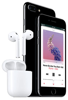 画像ギャラリー No.006のサムネイル画像 / Apple，防水防塵仕様で国内向けはFelicaにも対応する「iPhone 7」「iPhone 7 Plus」を発表。日本では9月9日に予約受付開始，翌週16日に発売へ