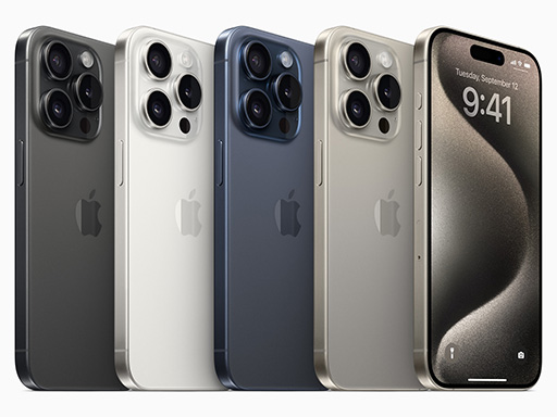 画像ギャラリー No.001のサムネイル画像 / 「iPhone 15」＆「iPhone 15 Pro」シリーズが9月22日に国内発売。上位のProにはレイトレ対応の新型SoCを搭載