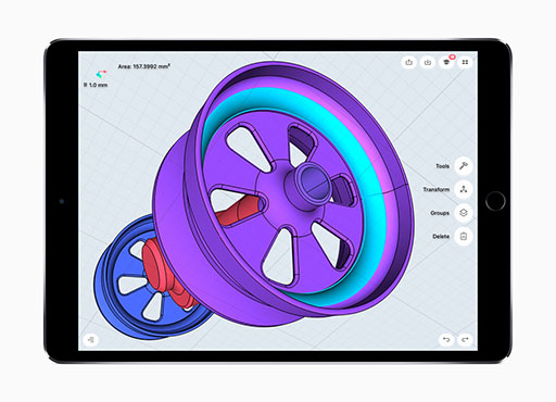 画像ギャラリー No.006のサムネイル画像 / Apple，新型「iPad Pro」を発表。液晶パネルは12.9インチと，9.7インチに代わる10.5インチの2モデル展開に