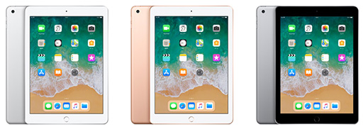 画像ギャラリー No.003のサムネイル画像 / Apple，「iPad」2018年モデルを発表。「Proなし」版で初めてApple Pencil対応に
