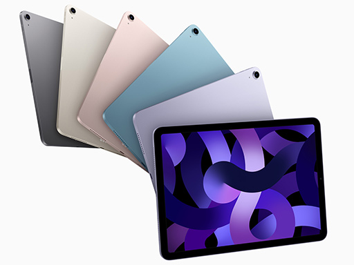 画像ギャラリー No.002のサムネイル画像 / Apple，シリーズ初のM1プロセッサ採用で性能向上した「iPad Air」第5世代モデルを3月18日発売