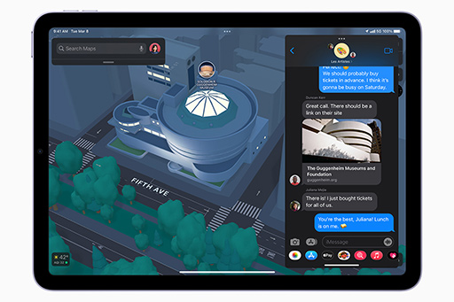 画像ギャラリー No.005のサムネイル画像 / Apple，シリーズ初のM1プロセッサ採用で性能向上した「iPad Air」第5世代モデルを3月18日発売