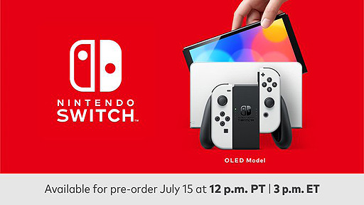 画像ギャラリー No.002のサムネイル画像 / 海外でNintendo Switch（有機ELモデル）の予約販売が始まる