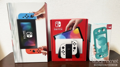 画像ギャラリー No.005のサムネイル画像 / 本日発売「Nintendo Switch（有機ELモデル）」を開封！ 映像や本体の仕様は従来モデルと何が違うのか，写真や動画で比較してみた