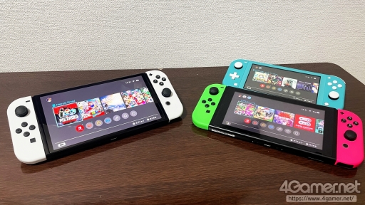 画像ギャラリー No.006のサムネイル画像 / 本日発売「Nintendo Switch（有機ELモデル）」を開封！ 映像や本体の仕様は従来モデルと何が違うのか，写真や動画で比較してみた