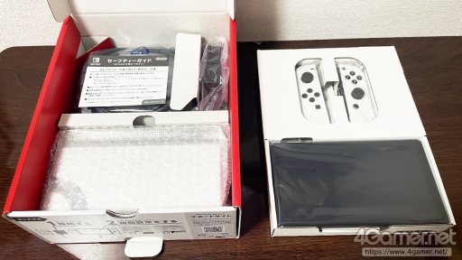 画像ギャラリー No.010のサムネイル画像 / 本日発売「Nintendo Switch（有機ELモデル）」を開封！ 映像や本体の仕様は従来モデルと何が違うのか，写真や動画で比較してみた