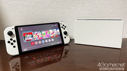画像ギャラリー No.012のサムネイル画像 / 本日発売「Nintendo Switch（有機ELモデル）」を開封！ 映像や本体の仕様は従来モデルと何が違うのか，写真や動画で比較してみた