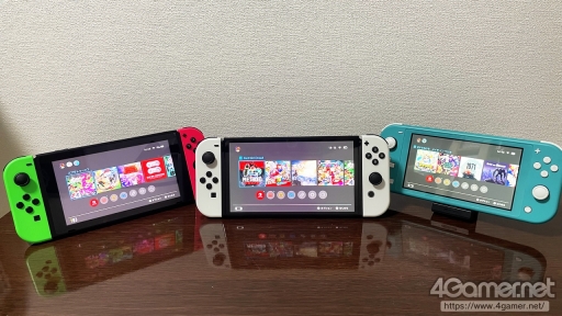 画像ギャラリー No.013のサムネイル画像 / 本日発売「Nintendo Switch（有機ELモデル）」を開封！ 映像や本体の仕様は従来モデルと何が違うのか，写真や動画で比較してみた