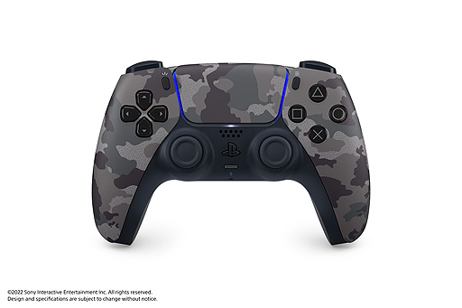 画像ギャラリー No.005のサムネイル画像 / PS5周辺機器に新色「グレー カモフラージュ」登場。PS5本体用カバーとDualSenseを10月14日，ワイヤレスヘッドセットを12月8日に国内発売へ