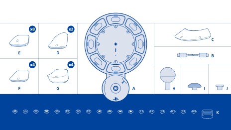 画像ギャラリー No.005のサムネイル画像 / PS5向け「Accessコントローラー」が12月6日に発売決定。アクセシビリティに配慮した据え置き型コントローラキット
